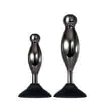 Набор анальных стимуляторов Evolved Joy Sticks на присоске, серебристый. Нет в наличии Набор анальных стимуляторов Evolved Joy Sticks на присоске, серебристый