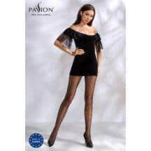 Колготки черные в мелкий рисунок Passion, 1/2. Нет в наличии Колготки черные в мелкий рисунок Passion, 1/2