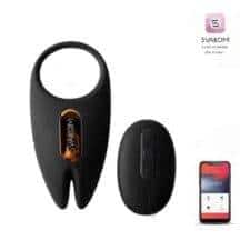 Виброкольцо Svakom Winni 2 App с пультом ДУ, черный Виброкольцо Svakom Winni 2 App с пультом ДУ, черный