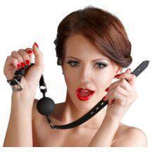 Кляп с отверстиями для дыхания Bad Kitty Silikon-Knebel 4 см. Нет в наличии Кляп с отверстиями для дыхания Bad Kitty Silikon-Knebel 4 см