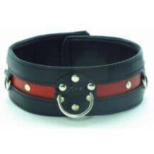 Ошейник черно-красный на пряжке Ошейник черно-красный на пряжке