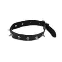 Узкий ошейник с шипами Пикантные штучки, черный. Нет в наличии Узкий ошейник с шипами Пикантные штучки, черный
