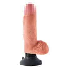 Вибратор PipeDream King Cock 7 Vibrating Cock with Balls 18.5 см, телесный. Нет в наличии Вибратор PipeDream King Cock 7 Vibrating Cock with Balls 18.5 см, телесный