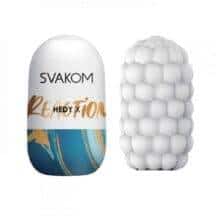 Двухсторонний мастурбатор Svakom Hedy X Reaction, бесцветный Двухсторонний мастурбатор Svakom Hedy X Reaction, бесцветный