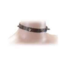 Ошейник металлический со шипами Подиум, черный. Нет в наличии Ошейник металлический со шипами Подиум, черный