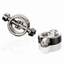 Зажимы для сосков PipeDream Metal Worx Magnetic, серебристый. Нет в наличии Зажимы для сосков PipeDream Metal Worx Magnetic, серебристый