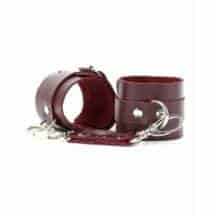 Наручники Lady's Arsenal БДСМ арсенал, бордовые. Нет в наличии Наручники Lady's Arsenal БДСМ арсенал, бордовые