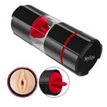 Мастурбатор MyToys FrenchKiss, черный. Нет в наличии Мастурбатор MyToys FrenchKiss, черный