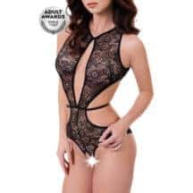 Боди с доступом Erolanta Lydia, черное, 50-52. Нет в наличии Боди с доступом Erolanta Lydia, черное, 50-52