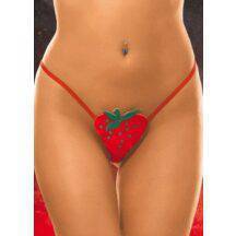 Стринги Soft Line Клубничка, красные S/L. Нет в наличии Стринги Soft Line Клубничка, красные S/L