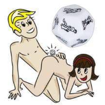 Кубик с сексуальными позициями Orion, белый. Нет в наличии Кубик с сексуальными позициями Orion, белый