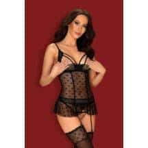 Корсеты Obsessive Heartia corset, Чёрный, L/XL. Нет в наличии Корсеты Obsessive Heartia corset, Чёрный, L/XL