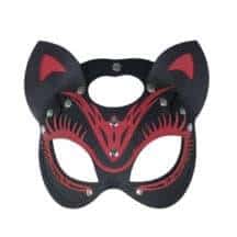 Маска кошки LoveToy, черно-красная. Нет в наличии Маска кошки LoveToy, черно-красная