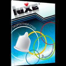 Презервативы Luxe Trio Скоростной спуск, 3 шт. Нет в наличии Презервативы Luxe Trio Скоростной спуск, 3 шт