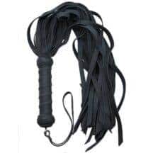 Плетка Подиум из натуральной кожи, черный. Нет в наличии Плетка Подиум из натуральной кожи, черный