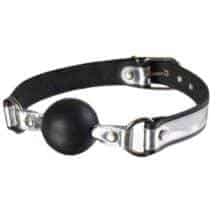 Кляп-шар Sitabella, черно-серебристый . Нет в наличии Кляп-шар Sitabella, черно-серебристый