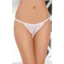 Стринги женские с разрезом, цвет белый, размер S/L. Нет в наличии Стринги женские с разрезом, цвет белый, размер S/L