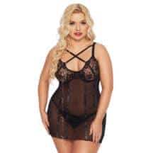 1896 / SLC / Корнелия - Ночная сорочка и Трусы XL, черный 1896 / SLC / Корнелия - Ночная сорочка и Трусы XL, черный