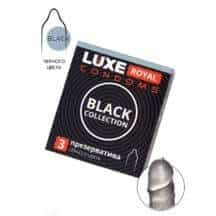 Презервативы Luxe Royal Black Collection, 3 шт Презервативы Luxe Royal Black Collection, 3 шт
