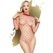 Боди-сетка Penthouse Scandalous XL, красное. Нет в наличии Боди-сетка Penthouse Scandalous XL, красное