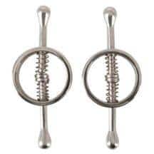 Зажимы для сосков Orion Fetish Spring, серебристый. Нет в наличии Зажимы для сосков Orion Fetish Spring, серебристый