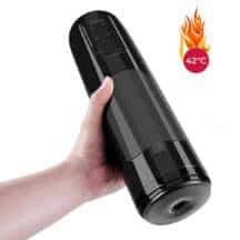 Фрикционный вибромастурбатор с функцией сжатия и нагревом Erocome Monoceros, черный. Нет в наличии Фрикционный вибромастурбатор с функцией сжатия и нагревом Erocome Monoceros, черный