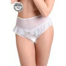 Трусики с высокой посадкой Erolanta Lana, белые, 42-44 Трусики с высокой посадкой Erolanta Lana, белые, 42-44