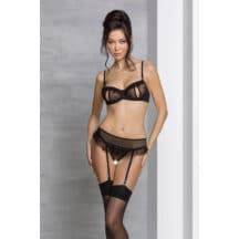 Комплекты Passion Lingerie Lovelia set Black, Чёрный, S/M. Нет в наличии Комплекты Passion Lingerie Lovelia set Black, Чёрный, S/M