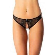 Трусики-танга Джага-Джага с доступом, черные, 44-46. Нет в наличии Трусики-танга Джага-Джага с доступом, черные, 44-46