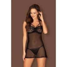 Сорочка Obsessive Joylace babydoll, Чёрный, L/XL. Нет в наличии Сорочка Obsessive Joylace babydoll, Чёрный, L/XL