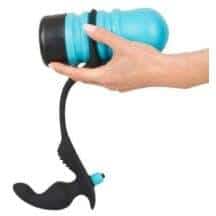 Анальная втулка + мастурбатор REBEL синий. Нет в наличии Анальная втулка + мастурбатор REBEL синий