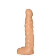 Анальный стимулятор Джага-Джага с мошонкой, телесный. Нет в наличии Анальный стимулятор Джага-Джага с мошонкой, телесный