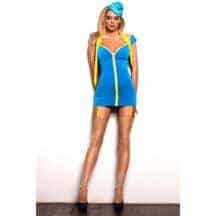 Костюм стюардессы Devil & Angel, голубой, L. Нет в наличии Костюм стюардессы Devil & Angel, голубой, L