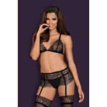 Комплекты Obsessive Chiccanta set, Чёрный, S/M. Нет в наличии Комплекты Obsessive Chiccanta set, Чёрный, S/M