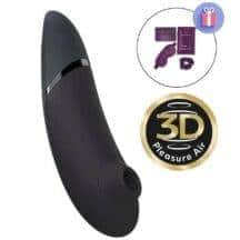 Вакуумный стимулятор клитора Womanizer Next, черный Вакуумный стимулятор клитора Womanizer Next, черный