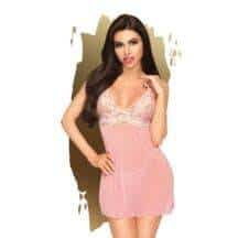 Сорочка и трусики-стринги Penthouse Bedtime Story M/L, розовая. Нет в наличии Сорочка и трусики-стринги Penthouse Bedtime Story M/L, розовая