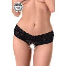 Трусики с доступом Erolanta Rebecca, черные, 46-48. Нет в наличии Трусики с доступом Erolanta Rebecca, черные, 46-48