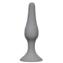 Анальная пробка Lola Games Back Door Slim Anal Plug XL, серая Анальная пробка Lola Games Back Door Slim Anal Plug XL, серая