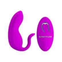 Вибратор для пар с пультом ДУ Pretty Love, фиолетовый. Нет в наличии Вибратор для пар с пультом ДУ Pretty Love, фиолетовый