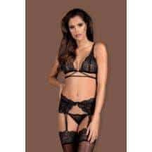 Комплекты Obsessive Mixty set, Чёрный, L/XL. Нет в наличии Комплекты Obsessive Mixty set, Чёрный, L/XL