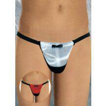 Стринги мужские, черно-белые S/L