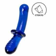 Двусторонний стимулятор Satisfyer Double Crystal 20 см, синий Двусторонний стимулятор Satisfyer Double Crystal 20 см, синий