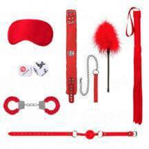 Набор БДСМ Shots Media Ouch! Introductory №6 7 предметов, красный. Нет в наличии Набор БДСМ Shots Media Ouch! Introductory №6 7 предметов, красный