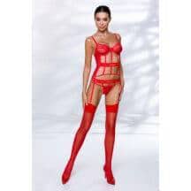 Корсеты Passion Lingerie Kyouka corset Red, Красный, XXL/3XL Корсеты Passion Lingerie Kyouka corset Red, Красный, XXL/3XL