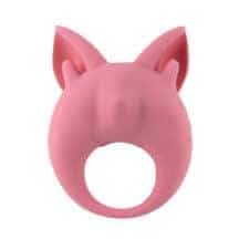 Виброкольцо Lola Games MiMi Animals Kitten Kiki, розовое Виброкольцо Lola Games MiMi Animals Kitten Kiki, розовое