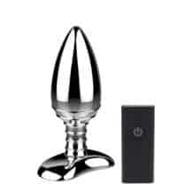 Анальная вибропробка Nexus Cestos с пультом ДУ, серебристая. Нет в наличии Анальная вибропробка Nexus Cestos с пультом ДУ, серебристая