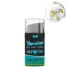 Жидкий вибратор Intt Vibration Gin & Tonic, 15 мл Жидкий вибратор Intt Vibration Gin & Tonic, 15 мл