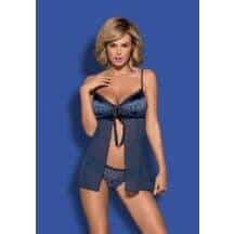 Бэби долл и трусики Obsessive Auroria, S\M. Нет в наличии Бэби долл и трусики Obsessive Auroria, S\M