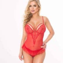 Боди SoftLine Collection Emily, красный, M/L. Нет в наличии Боди SoftLine Collection Emily, красный, M/L