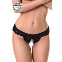 Трусики с доступом Erolanta Madison 46-48, черные. Нет в наличии Трусики с доступом Erolanta Madison 46-48, черные